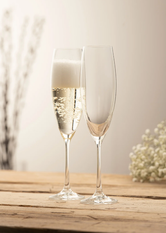 Galway Crystal Elegance Champagne / Prosecco  Pair