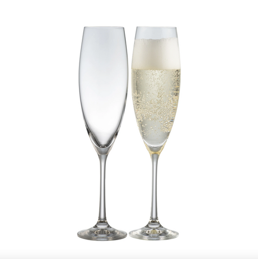 Galway Crystal Elegance Champagne / Prosecco  Pair