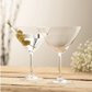 Galway Crystal Elegance Martini/Cocktail Pair