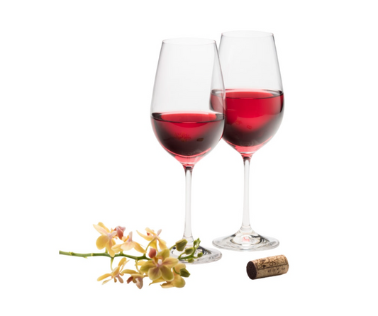 Galway Crystal Elegance Red Wine Pair