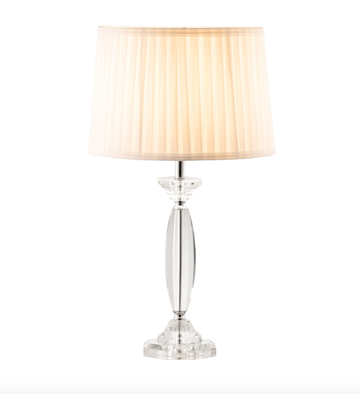 Galway Crystal Lyon Large Lamp & Shade (64cm)