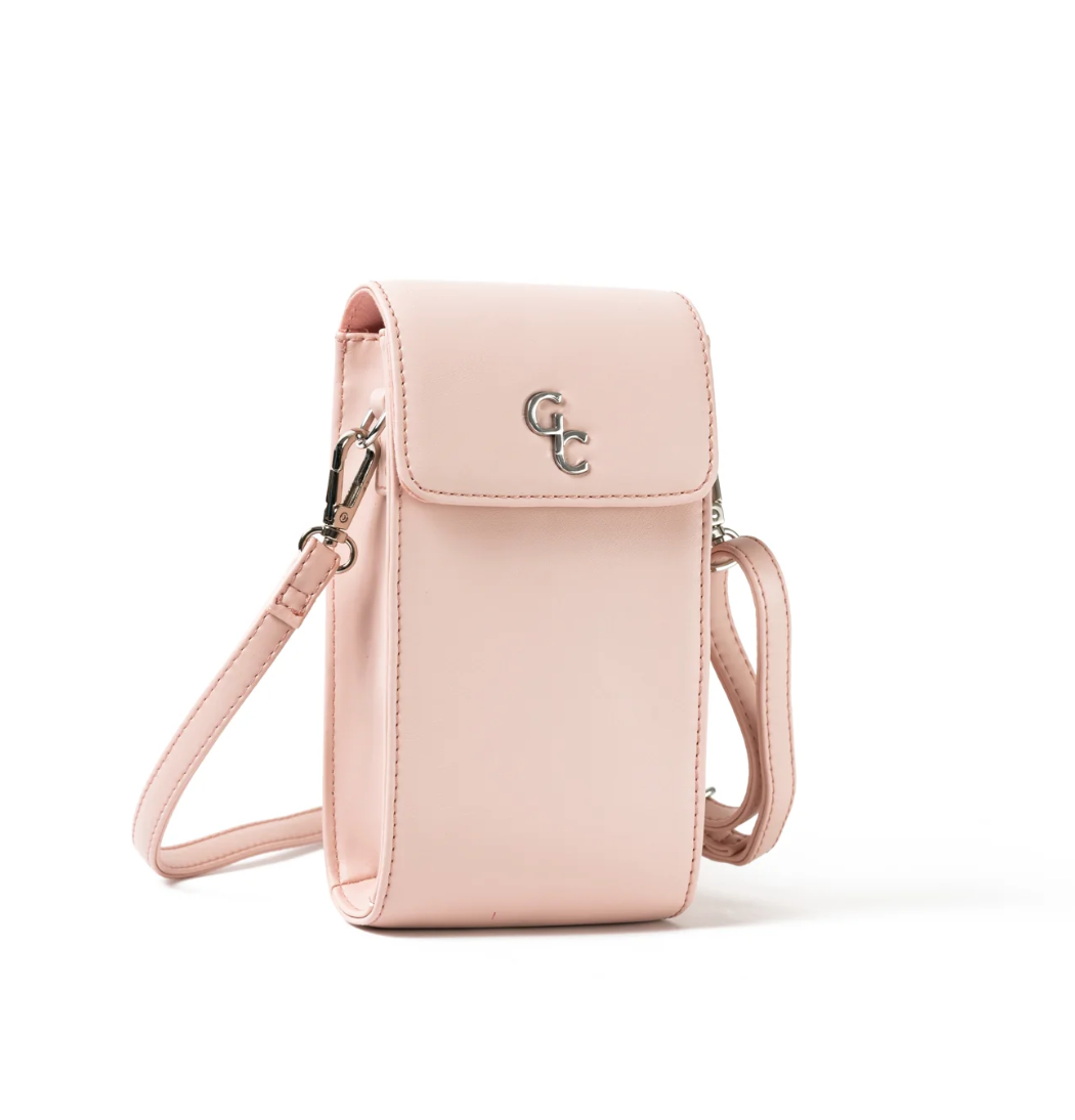 Galway Crystal Mini Crossbody - Pink