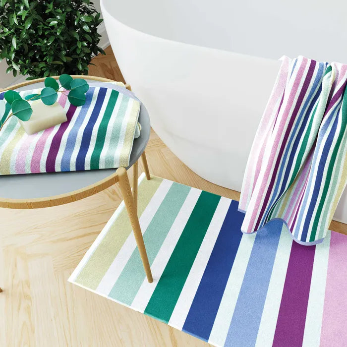Helena Springfield Multi  Stripe Towels Multi