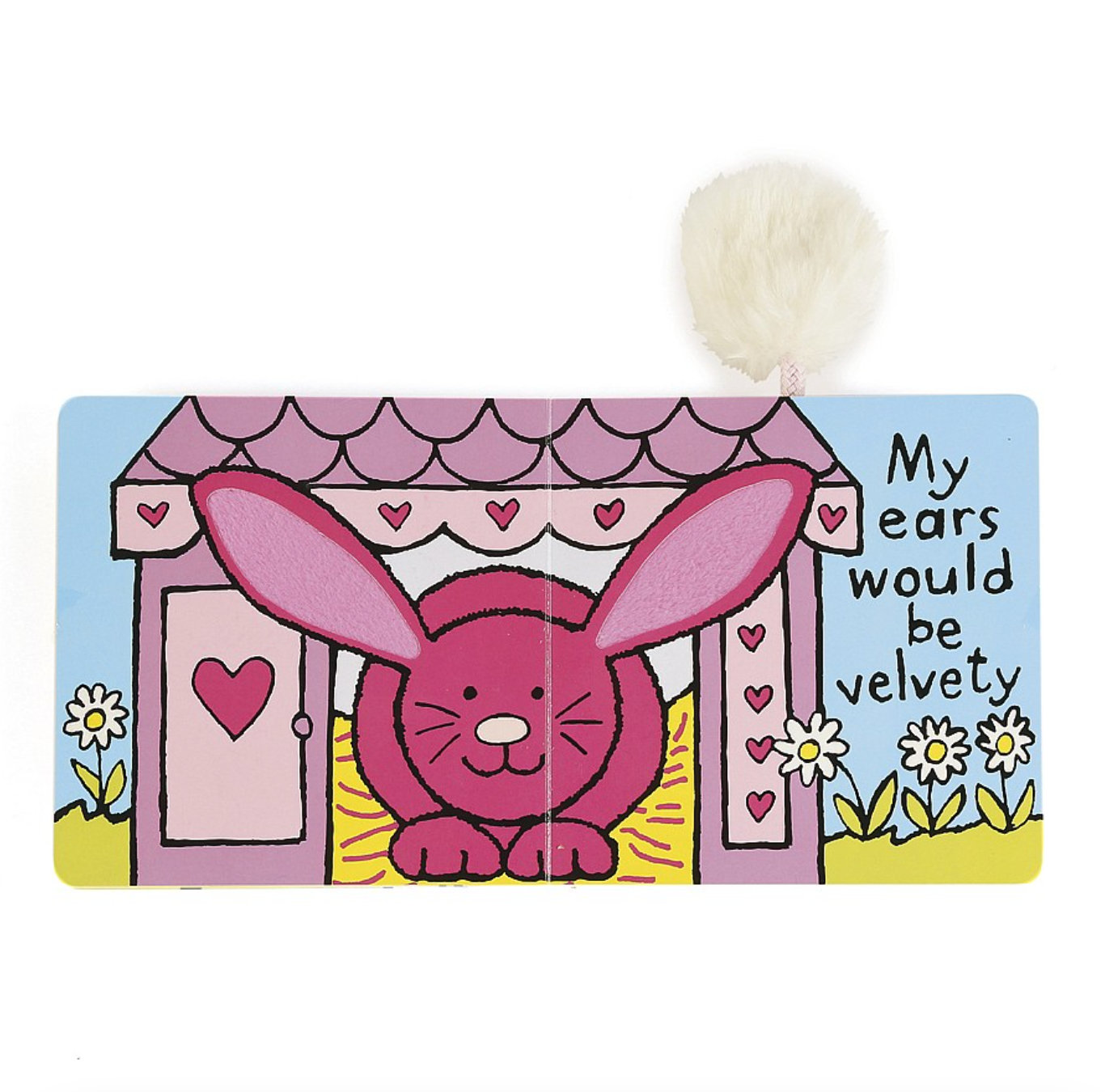 If I Were A Rabbit Board Book (Pink)