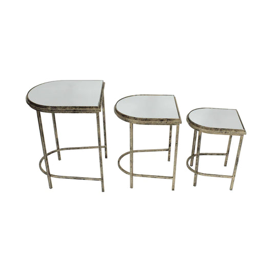 India Set of 3 Tables