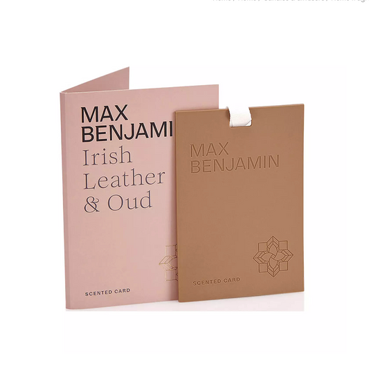 Irish Leather & Oud Scented Card