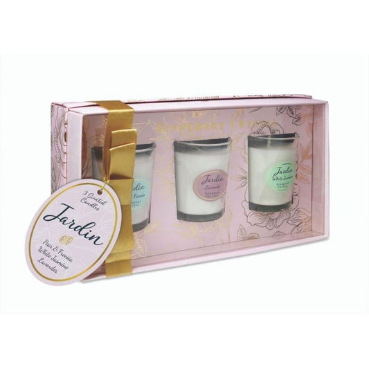 Jardin Collection S/3 Assorted Mini Candles