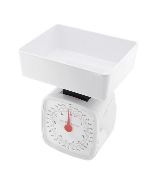 Judge Kitchen 3.0kg Traditional White Scale