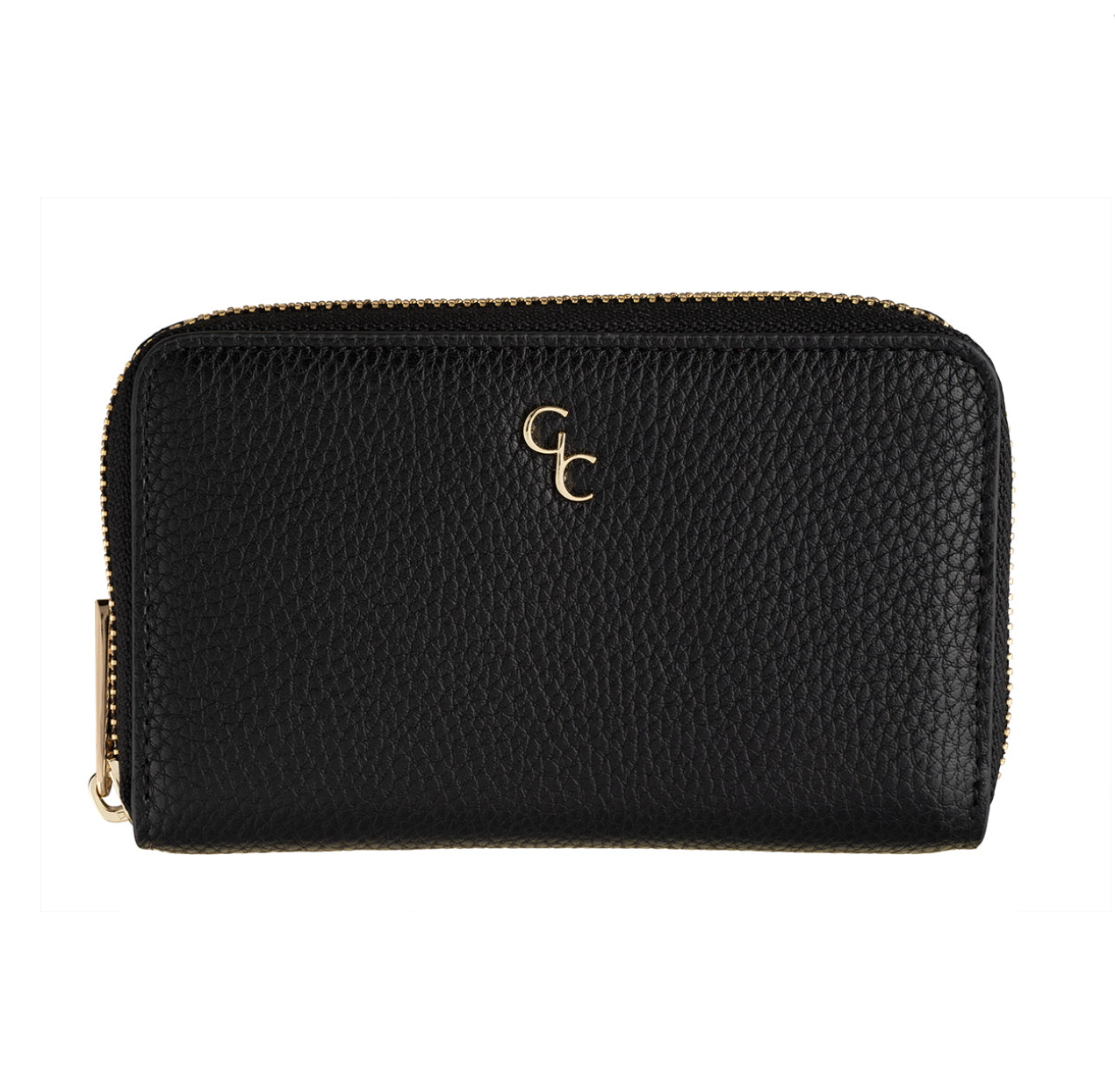 Ladies Zip Wallet - Black