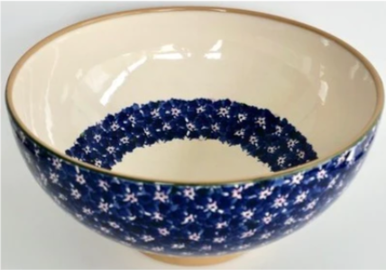 Lawn Veg Bowl Dark Blue