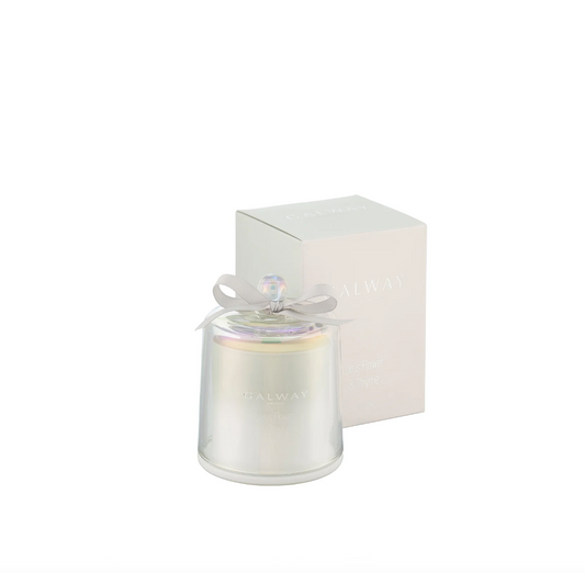 Lotus Flower & Thyme Scented Bell Jar Candle