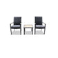 Monza Duo Set with Highback Chairs