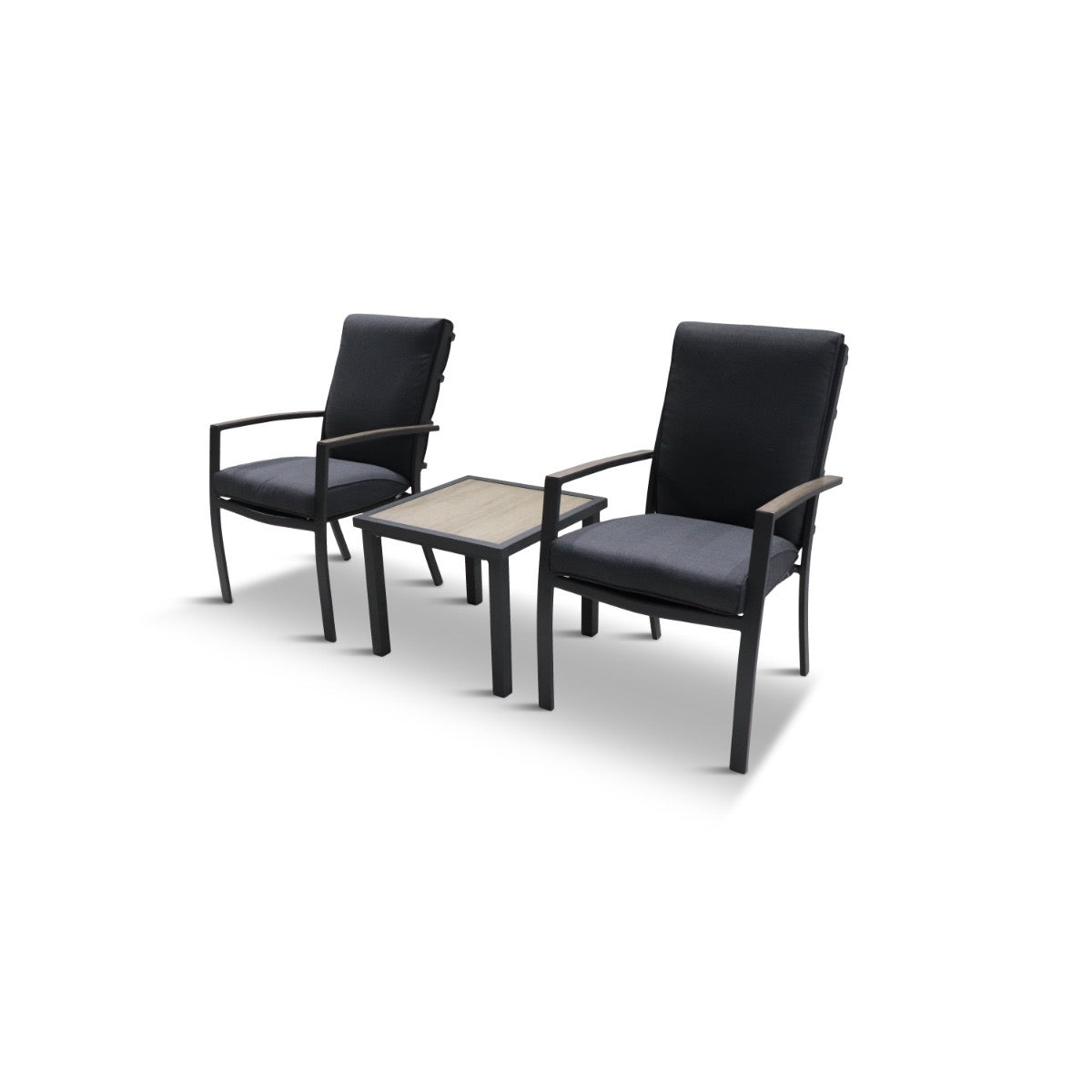Monza Duo Set with Highback Chairs