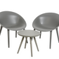 Marbella Bistro Set Anthractite outdoor