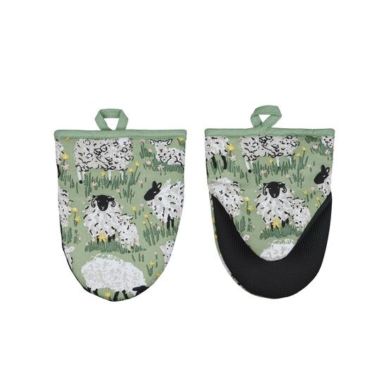 Micro Mitt Cotton Woolly Sheep Pair