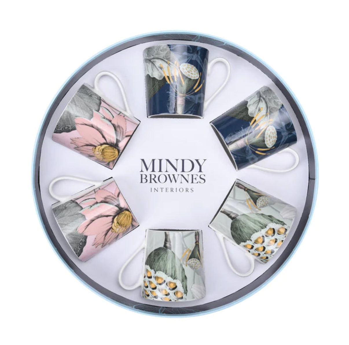 Natures Bloom Cups S/6