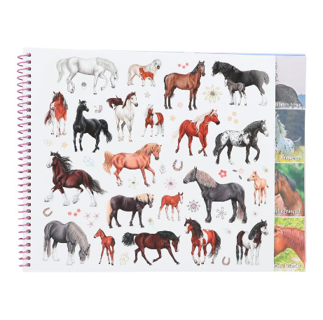 Miss Melody Horse Colouring Book