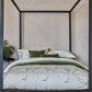 Morello Blossom Duvet Set Lime