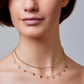Multi Coloured Layered Necklace