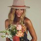 Natalie Hat in Apricot