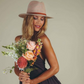Natalie Hat in Apricot