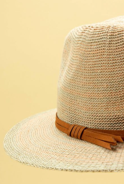 Natalie Hat in Apricot