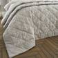 NATURAL CLASSIC DAMASK BEDSPREAD 220X230