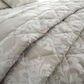 NATURAL CLASSIC DAMASK BEDSPREAD 220X230