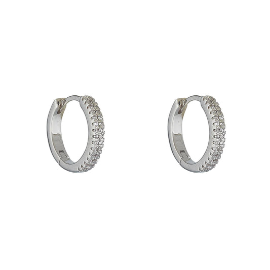 Nevaeh Rhodium Earrings