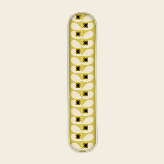 ORLA KIELY DOUBLE OVEN MITT - WILD ROSE STEM (DANDELION)