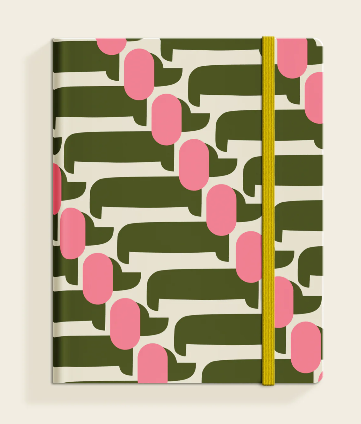 ORLA KIELY MEDIUM NOTEBOOK - DOG SHOW