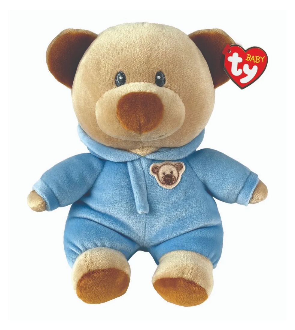 PAJAMA BEAR BLUE - BABY TY - REG