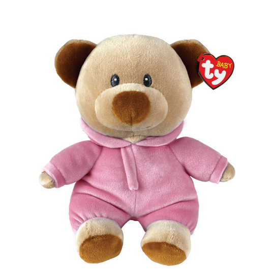 PAJAMA BEAR PINK - BABY TY - REG