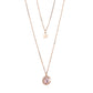 Pink Moon Layered Necklace