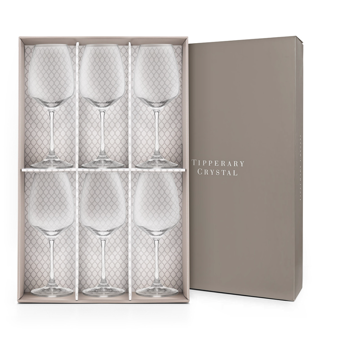 Tipperary Crystal Prestige S/6 Wine Glasses