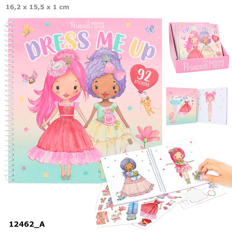 Princess Mimi Sticker Book Dress Me Up