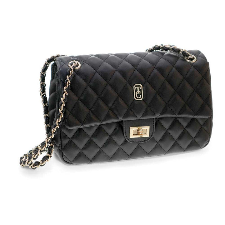 Quilted Palermo Handbag - Black