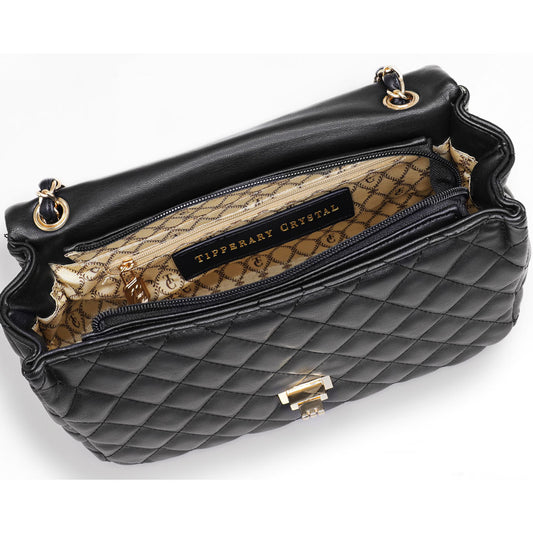 Quilted Palermo Handbag - Black