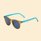 Carina Ltd Edition Sunglasses - Turquiose/Nude