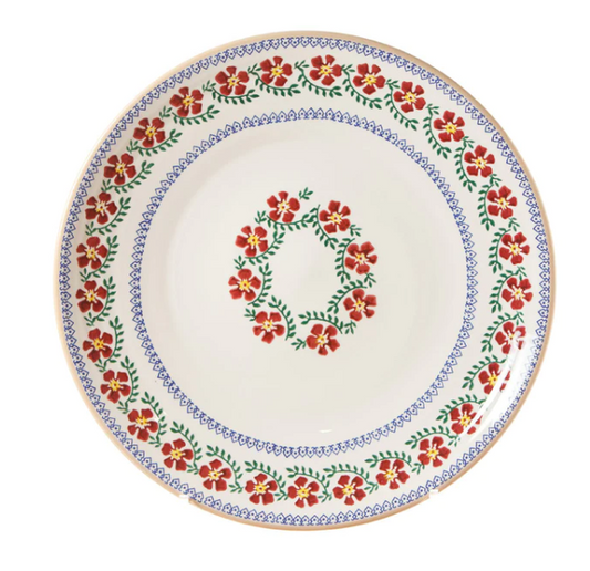 Shallow Dish Old Rose