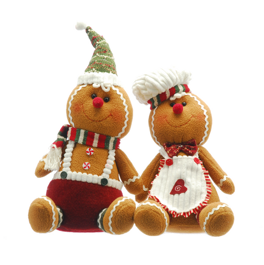 Sitting Gingerbread Man 43cm