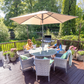 Somerset 6 Seater Rattan Garden Furniture Set