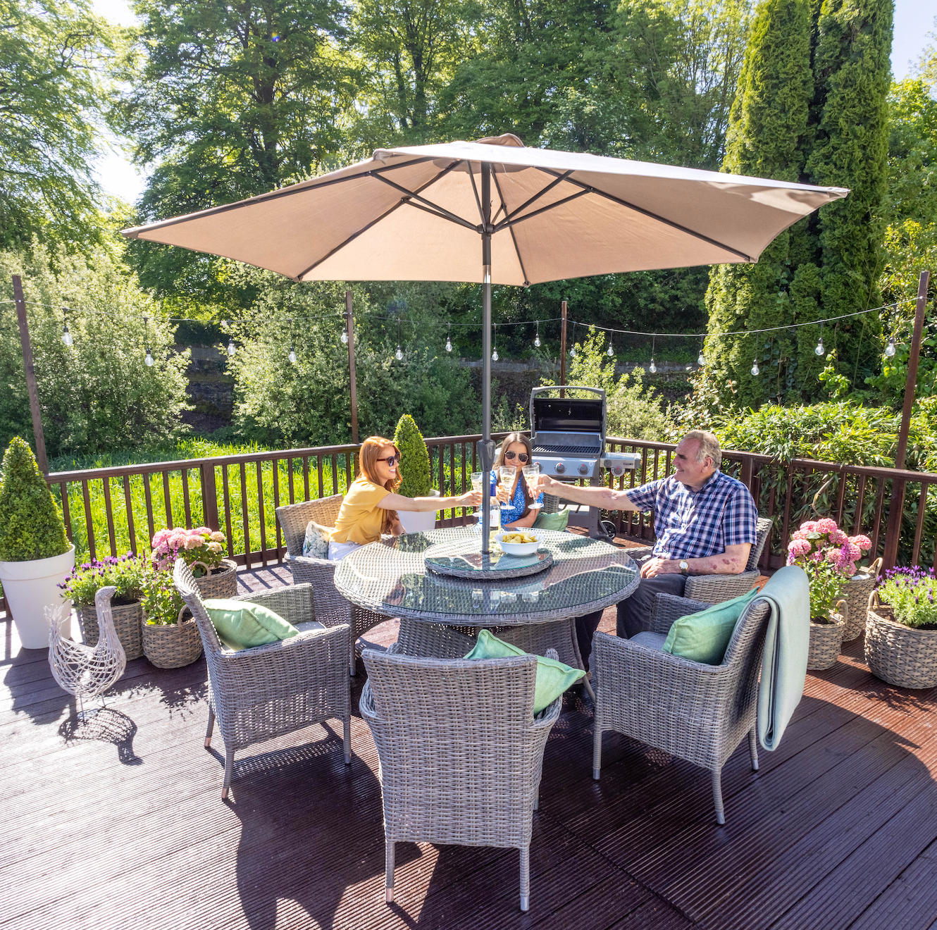 Very rattan garden set hotsell