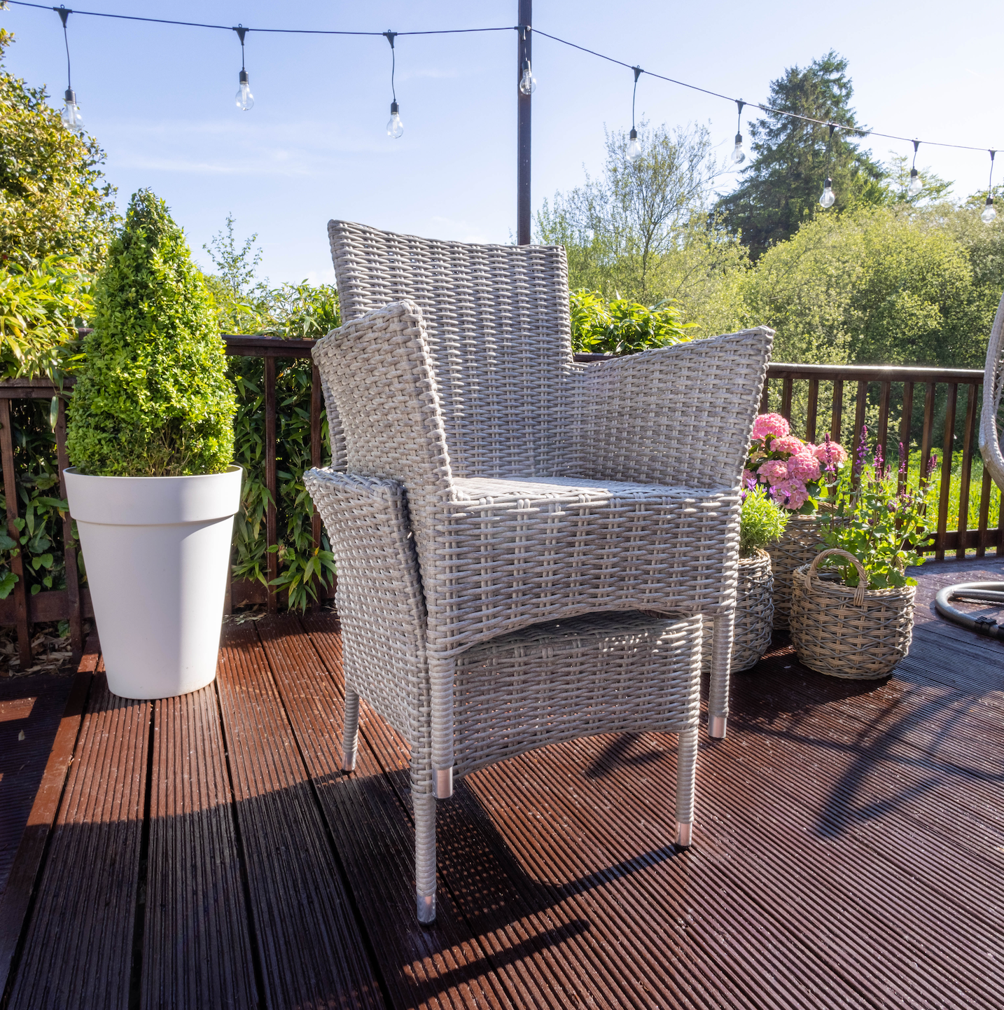 Rattan garden furniture seconds deals