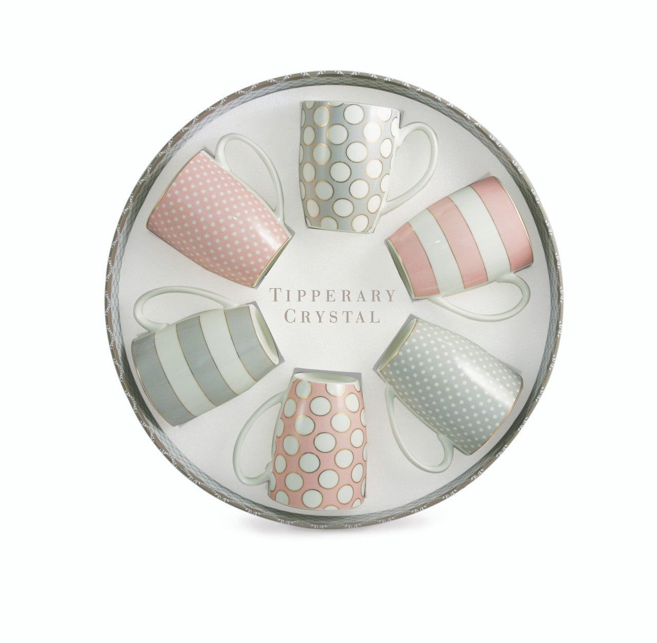 Spots & Stripes Party Pack S/6 Mugs