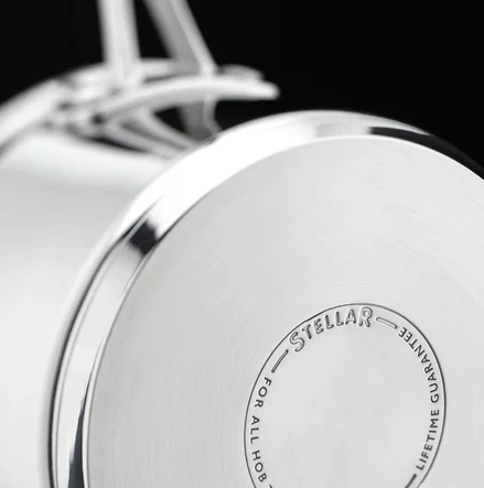 Stellar 7000 18cm Draining Saucepan 2.3L
