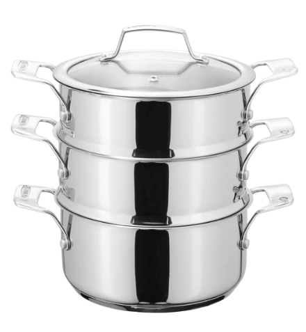 Stellar Steamers 24cm 3 Tier Steamer Set