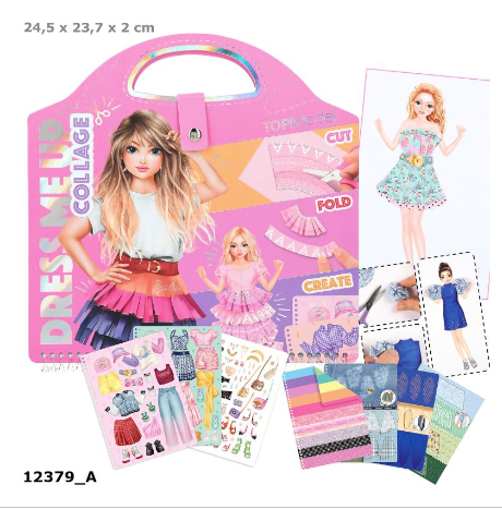 TOPModel Dress Me Up Collage Book