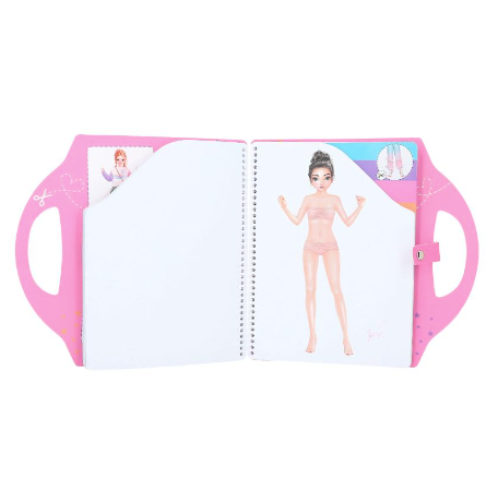 TOPModel Dress Me Up Collage Book
