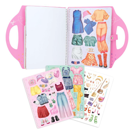TOPModel Dress Me Up Collage Book